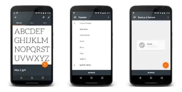 Use Fontster to change the font on old mobiles (Root)